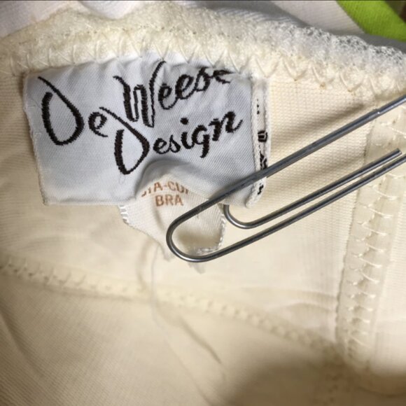 Vintage Deweese Design Swim Top Size 14 Bright 1960s - Picture 5 of 8